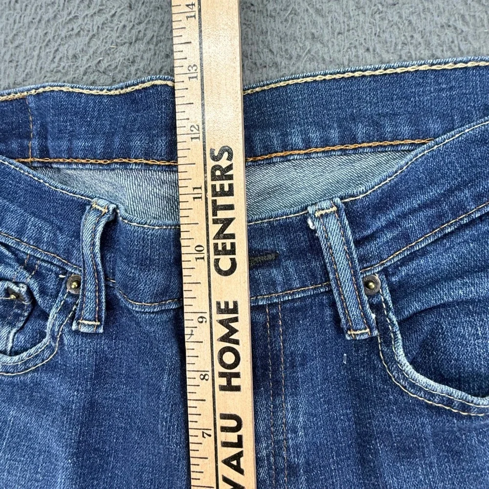 Levi's 513‎ Slim Straight Jeans Mens 31x32 Blue Stretch Denim 08513-5486